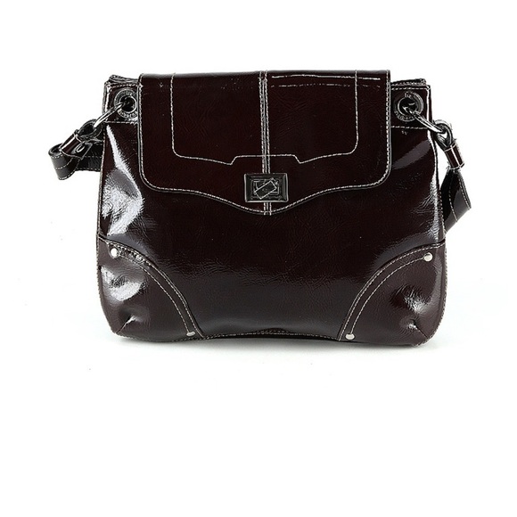 Liz Claiborne Brown Shoulder Bag Purse - Picture 1 of 6